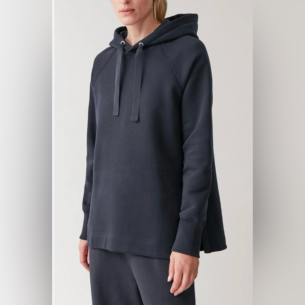 COS women’s hoodie with side slits , sz : XS